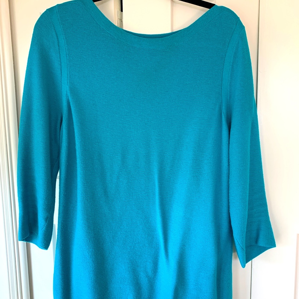 Talbots boat neck textured sweater.